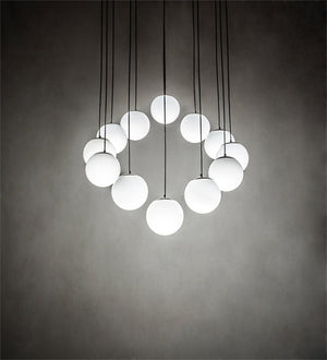 Meyda 40" Wide Bola Cascading Pendant 189714