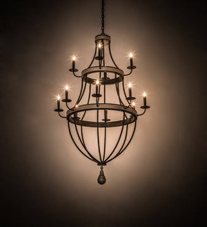 Meyda 36" Wide Georgetown Chandelier 189817