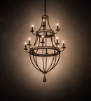 Meyda 36" Wide Georgetown Chandelier 189817