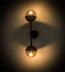 Meyda 6" Wide Bola Deux Wall Sconce '190424