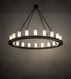 Meyda 60" Wide Loxley 20 Light Chandelier 190596