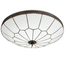 Meyda  30"wide Vincent Honeycomb Flushmount- 190974