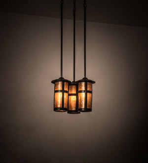Meyda 14" Wide Fulton Prime 3 LT Cascading Pendant 192830