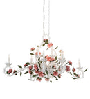 Meyda 48"L Symphony Rose Basket Chandelier 193143