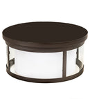 Meyda 19" Wide Cilindro Campbell Flushmount- 193750