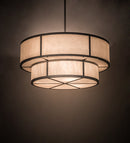 Meyda 48" Wide Jayne 2 Tier Pendant 193772