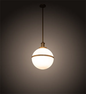 Meyda 17" Wide Bola Equator Pendant 194038