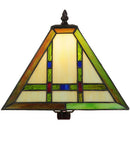 Meyda 10" Square Prairie Wheat Shade '19426