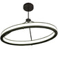 Meyda 42" Long Anillo Gemini Oblong Pendant- 194571