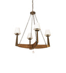 Meyda 42" Wide Arendal 4 Light Chandelier- 195110