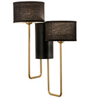 Meyda 17" Wide Cilindro Duet Wall Sconce- 195611