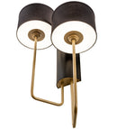 Meyda 17" Wide Cilindro Duet Wall Sconce- 195611