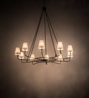 Meyda 72" Wide Brach Ring 10 LT Chandelier 196031