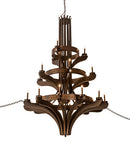 Meyda 61" Wide Castilla 21 Light Three Tier Chandelier 196460