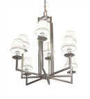 Meyda 43" Wide Porte Tournante 8 Light Chandelier- 197107