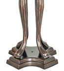Meyda  32"H Tiffany Magnolia Table Lamp - 31146
