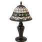 Meyda 15" High Tiffany Roman Mini Lamp - 198767