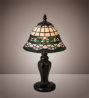 Meyda 15" High Tiffany Roman Mini Lamp - 198767