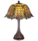Meyda 21"H Duffner & Kimberly Shell & Diamond Table Lamp '19876