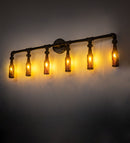 Meyda 48" Wide PipeDream Bottle Wall Sconce 198949