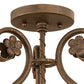 Meyda 12" Wide Antonia 3 Light Chandelier- 199249