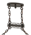 Meyda 62" Long Topridge 3 LT Island Pendant Hardware '107313