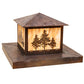 Meyda 36" Square Tamarack Pier Mount- 199845