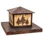 Meyda 36" Square Tamarack Pier Mount- 199845