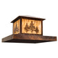 Meyda 36" Square Tamarack Pier Mount- 199845