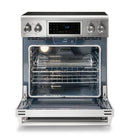 Thor Kitchen 5-Piece Appliance Package - 30-Inch Electric Range with Tilt Panel, Refrigerator with Water Dispenser, Wall Mount Hood, Dishwasher, & Microwave Drawer in Stainless Steel