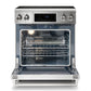 Thor Kitchen 4-Piece Appliance Package - 30-Inch Electric Range with Tilt Panel, French Door Refrigerator, Dishwasher, and Microwave Drawer in Stainless Steel