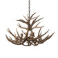 Meyda 38" Wide Antlers Deer 8 Light Chandelier- 200431