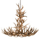 Meyda 52" Wide Antlers Mule Deer 12 Light Chandelier- 200432