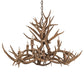 Meyda 39" Long Antlers 8 Light Oblong Chandelier- 200456