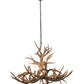 Meyda 42" Wide Antlers Mule Deer 10 LT Chandelier- 200458