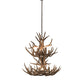 Meyda 34" Wide Antlers Mule Deer 12 LT Chandelier- 200460