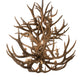 Meyda 36" Wide Antlers Mule Deer 12 Light Chandelier- 200461