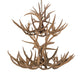 Meyda 42" Wide Antlers Mule Deer 12 Light Chandelier- 200463