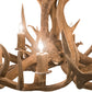 Meyda 42" Wide Antlers Mule Deer 12 Light Chandelier- 200463