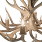 Meyda 32" Wide Antlers Mule Deer 4 Light Chandelier- 200464