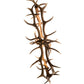 Meyda 70" Long Antlers Elk 10 Light Oblong Chandelier- 200466