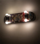 Meyda 31" Wide Sk8er Wall Sconce 201077
