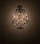 Meyda 48" Wide Josephine 10 Light Chandelier 201575