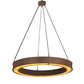 Meyda 60" Wide Loxley Escabroso Chandelier- 201694