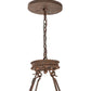 Meyda 60" Wide Loxley Escabroso Chandelier- 201694