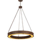 Meyda 60" Wide Loxley Escabroso Chandelier- 201694