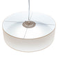 Meyda 30" Wide Cilindro Textrene Pendant- 202611