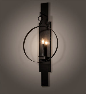 Meyda 12" Wide Holmes Wall Sconce 203090