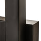 Meyda 14" Wide Quadrato Shadow Wall Sconce- 203426