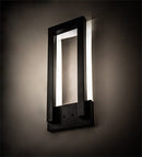 Meyda 14" Wide Quadrato Shadow Wall Sconce- 203426